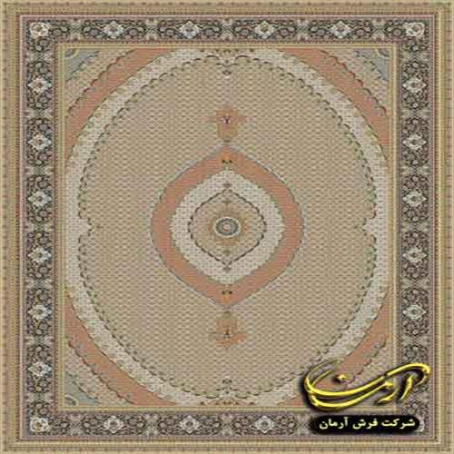 فرش ۷۰۰شانه ریز ماهی گردویی تراکم 2550